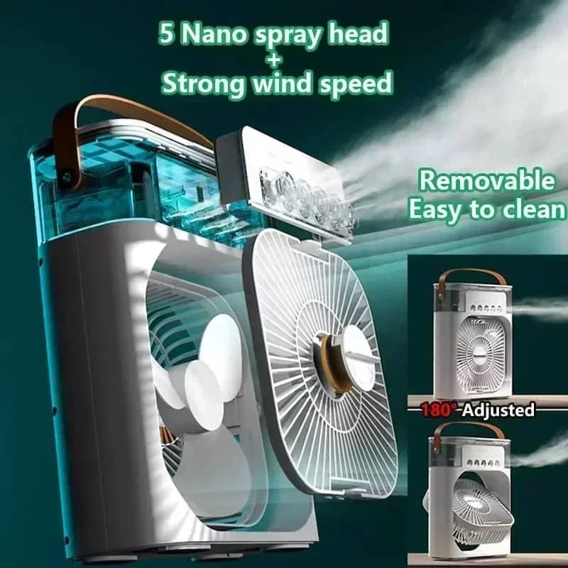 Portable Multifunctional Air Cooler Humidifier