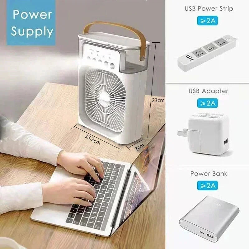 Portable Multifunctional Air Cooler Humidifier