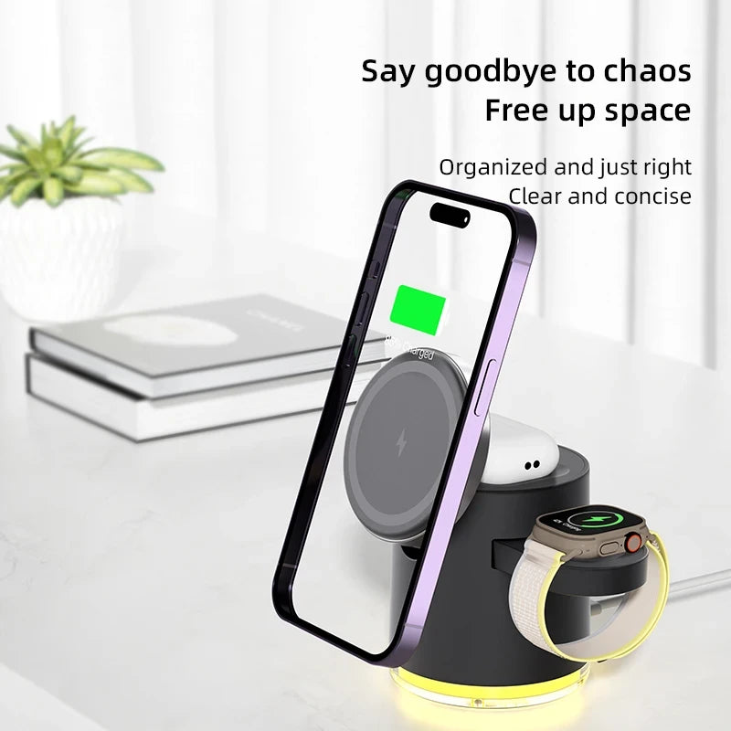 Magnetic Wireless Charging Station