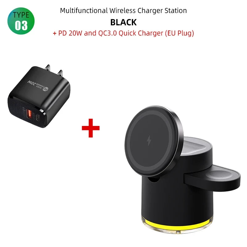Magnetic Wireless Charging Station