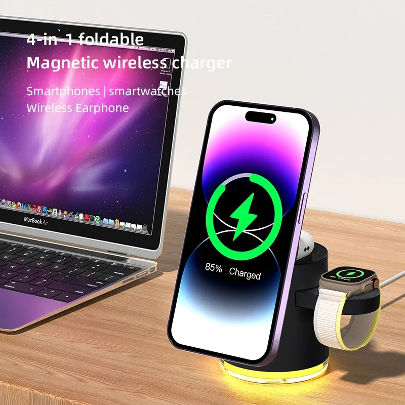 Magnetic Wireless Charging Station