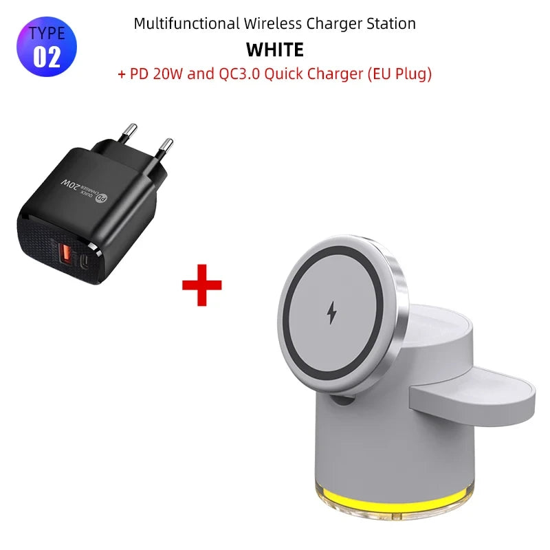 Magnetic Wireless Charging Station