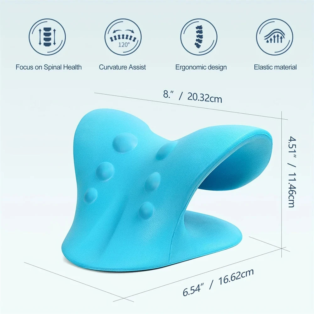 C-Shaped Cervical Traction Pillow