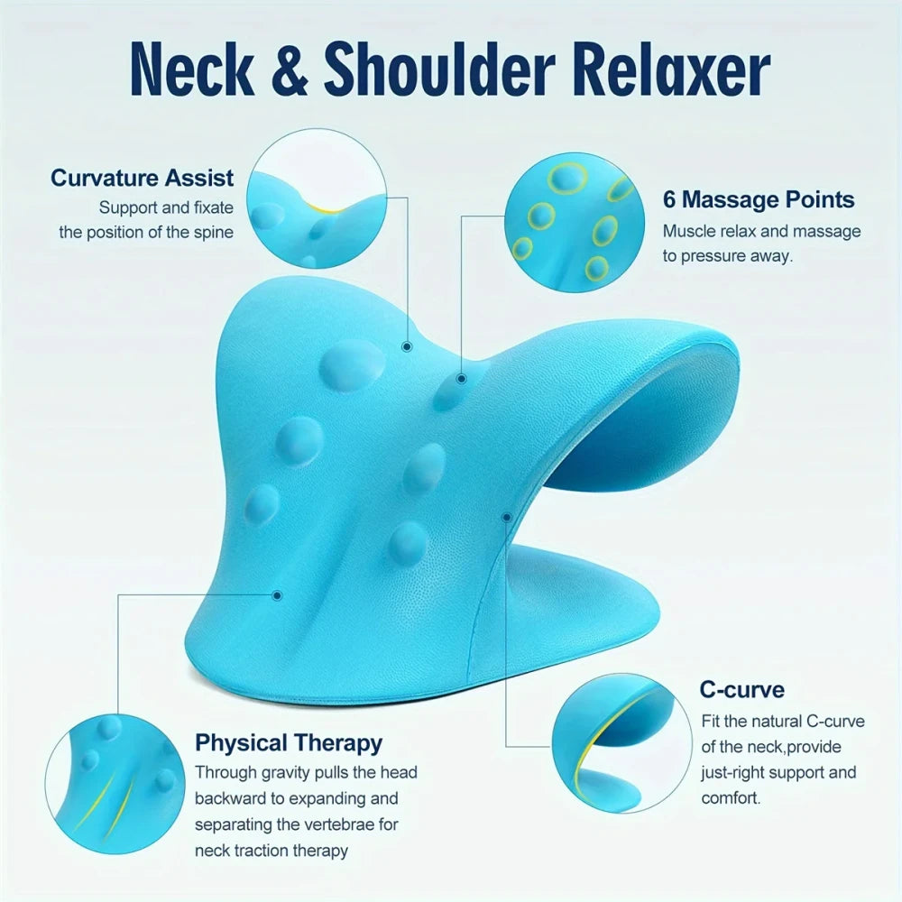 C-Shaped Cervical Traction Pillow