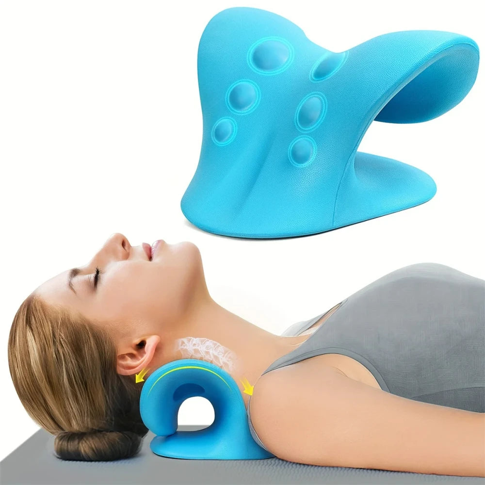 C-Shaped Cervical Traction Pillow